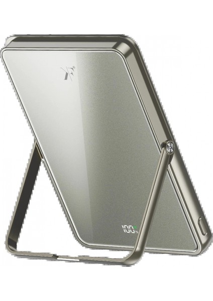 PW580 5.000 Mah 20W Type-C 15W Kablosuz Şarj 3W Saat Şarj ve 5W Kulaklık Şarj Destekli Pd Hızlı Şarj Magsafe Powerbank - Titanyum