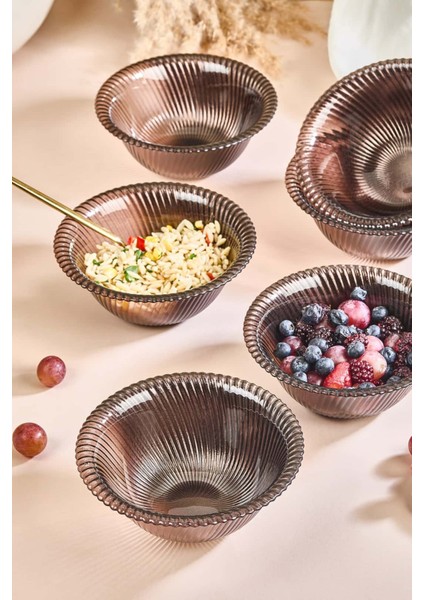 Jest 6 Parça Cam Salata/çorba/çerez Cam Kasesi Seti fiyatları