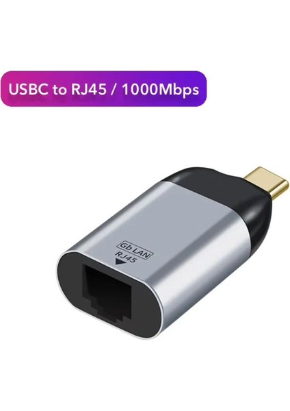 ZR586 S-1725 Type-C RJ45 Gigabit Çevirici