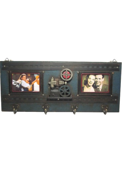 Dekoratif Metal Askı Çerçeveli Sinema Temalı ( 25 Is )