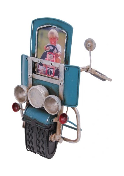 Dekoratif Metal Çerçeve Motosiklet Temalı ( 25 Is ) modelleri