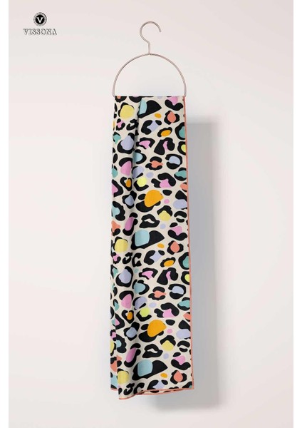 Leopar Desenli Ipek Fular fiyatları