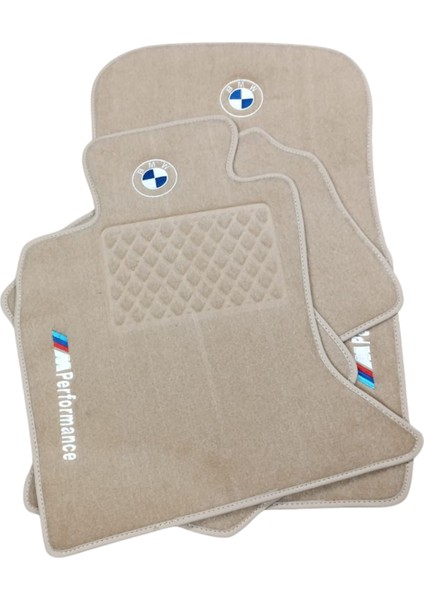 Oto Halı Paspas Seti Bmw 1 Serisi Modelleri Uyumlu Sline Sport Kaymaz & Şık Tasarım