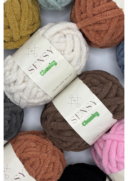 Chunky Parmak Örgü Ipi El Örgü Ipliği 200 gr Battaniye Ipi Şapka Atkı Ipi Parmak ile Örme Ipi Beyaz indirimleri