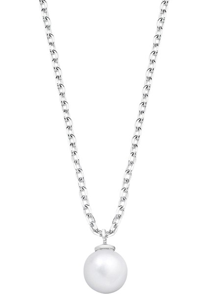 Gümüş Mini Incili Kolye