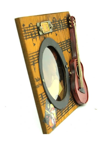 Dekoratif Metal Çerçeve Gitar Dekorlu ( 25 Is ) modelleri