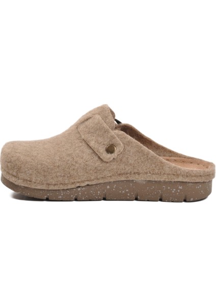 Camel Keçe Anatomik Kadın Ev Terliği K-117.005 Z fırsatları