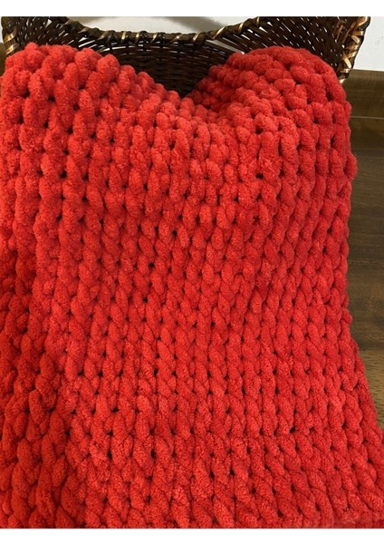 Bebek Battaniyesi Kışlık-Kalın Kırmızı 100*100 modelleri