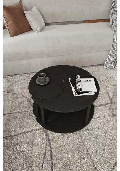 Yin Yang 2'li Orta Sehpa Siyah fiyatları