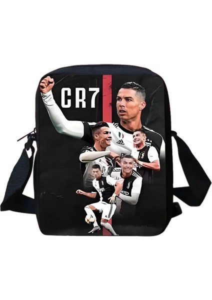 Anaokulu Için Omuz Çantaları Kalem Torbaları ile Çizgi Film Cr7 Çocuk Okulu Sırt Çantası, Erkek Kızlar Için Hafif Okul Çantaları Renk: Omuz BAG001 (Yurt Dışından)