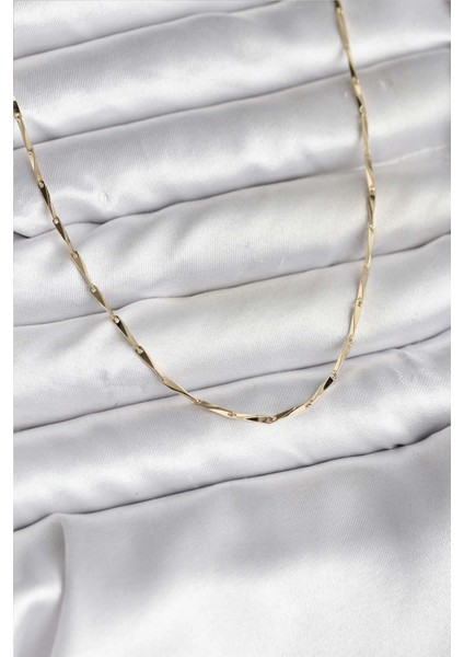 14K Renk Kaplama cm Kadın Kolye