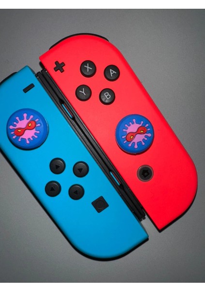 N Switch 1, 2 ve Lite Uyumlu Analog Koruyucu Silikon Joystick Başlık Seti - CLSW-3254