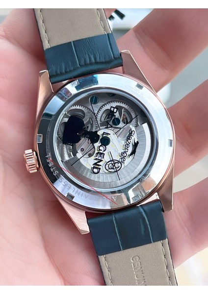 Otomatik Seri Mehtap ve Güneş Kadranlı Italyan Bileklik Hediyeli Erkek Kol Saat ESL.2559.4 fırsatları