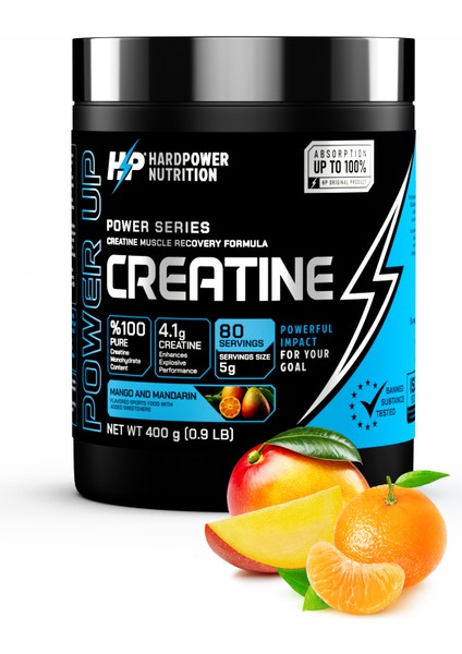 Creatine 400 g (80 Servis) (Mango ve Mandalina Aromalı)