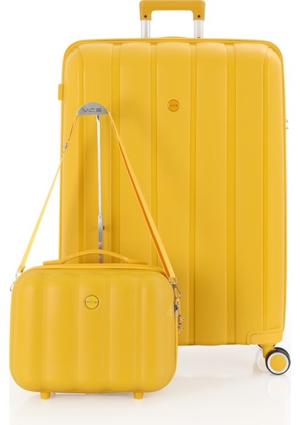 Polipropilen 2'li Valiz Seti Büyük & Makyaj V305