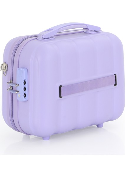 Polipropilen 3'lü Valiz Seti Büyük & Kabin & Makyaj V305