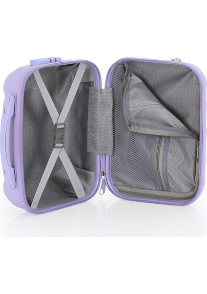 Polipropilen 3'lü Valiz Seti Büyük & Kabin & Makyaj V305