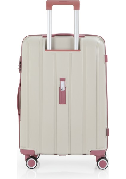 Polipropilen 3'lü Valiz Seti Orta & Kabin & Makyaj V305