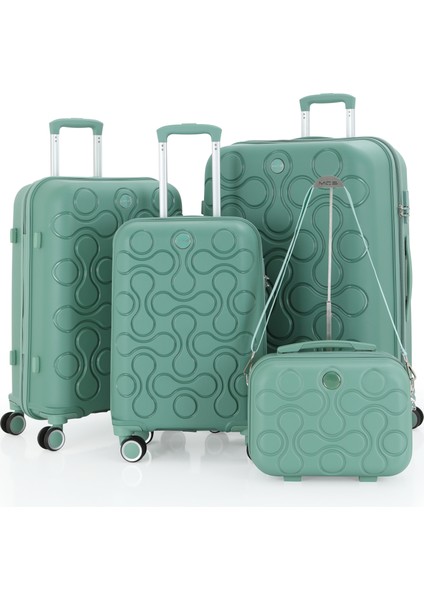 Polipropilen 4'lü Valiz Seti V376