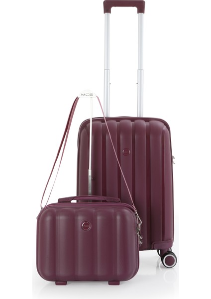 Polipropilen 2'li Valiz Seti Kabin & Makyaj V305