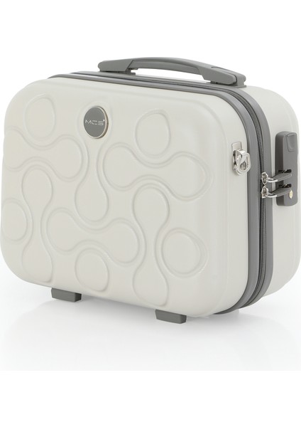 Polipropilen 3'lü Valiz Seti Büyük & Kabin & Makyaj V376