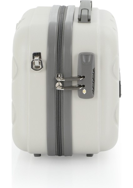 Polipropilen 3'lü Valiz Seti Büyük & Kabin & Makyaj V376