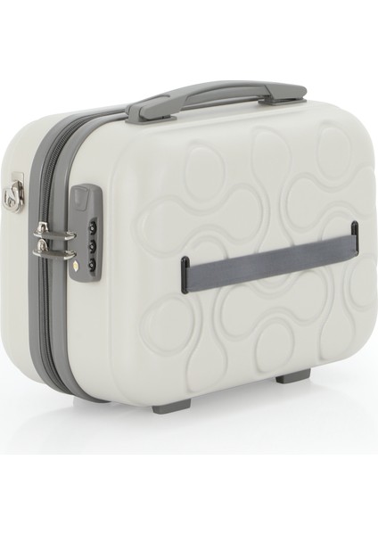 Polipropilen 3'lü Valiz Seti Büyük & Kabin & Makyaj V376