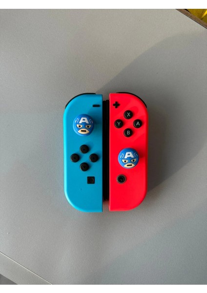 N Switch 1, 2 ve Lite Uyumlu Analog Koruyucu Silikon Joystick Başlık Seti - CLSW-3245