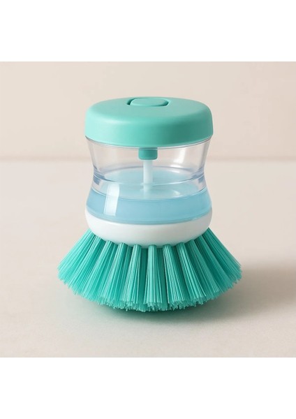 Sıvı Deterjan Hazneli Bulaşık Fırçası | Hazneli Mutfak ve Banyo Temizlik Fırçası