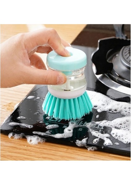 Sıvı Deterjan Hazneli Bulaşık Fırçası | Hazneli Mutfak ve Banyo Temizlik Fırçası fiyatları