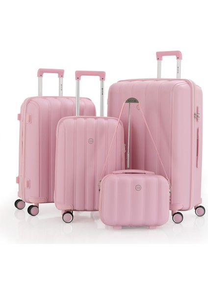 Polipropilen 4'lü Valiz Seti V305