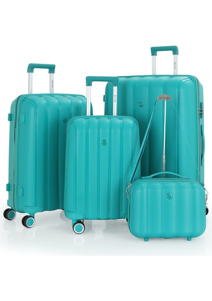Polipropilen 4'lü Valiz Seti V305