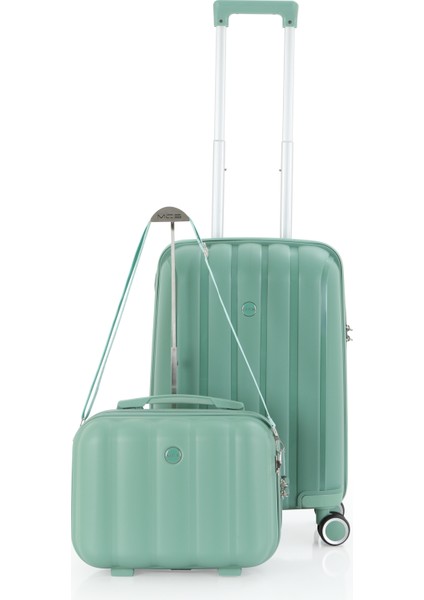 Polipropilen 2'li Valiz Seti Kabin & Makyaj V305