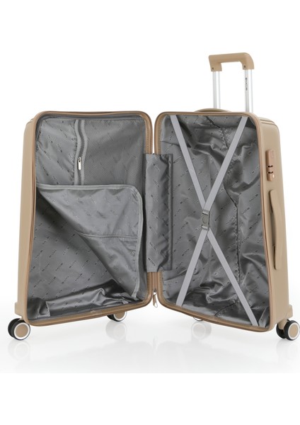 Polipropilen 2'li Valiz Seti Kabin & Makyaj V305