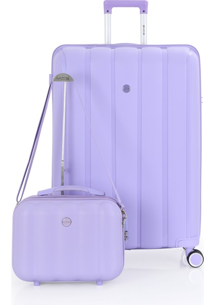 Polipropilen 2'li Valiz Seti Büyük & Makyaj V305