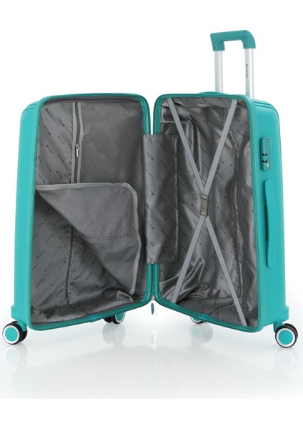 Polipropilen 2'li Valiz Seti Büyük & Makyaj V305