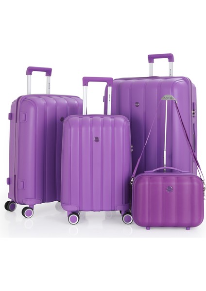 Polipropilen 4'lü Valiz Seti V305