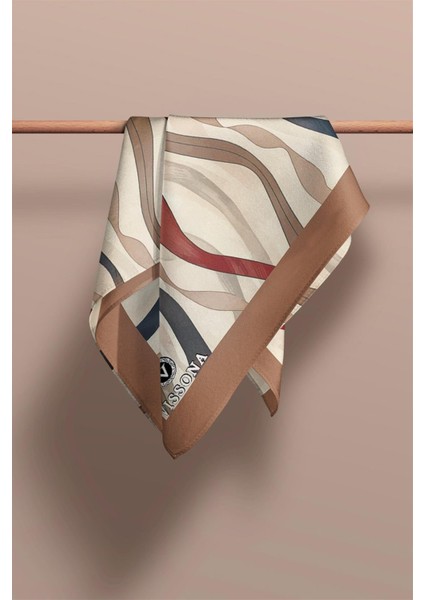 I81 %100 Ipek Geometrik Desenli Kadın Fular fiyatları