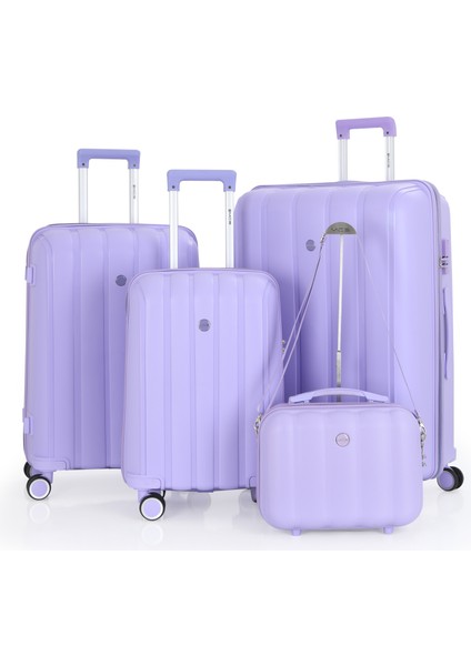 Polipropilen 4'lü Valiz Seti V305