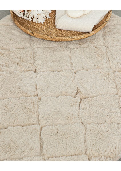 Soft Touch Rabbit Peluş Banyo Paspası Bej fiyatları