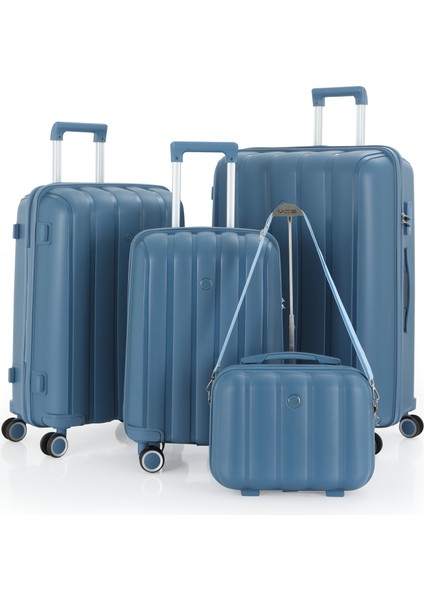 Polipropilen 4'lü Valiz Seti V305