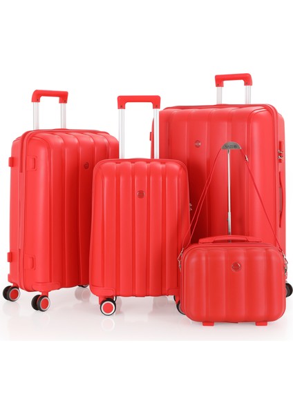 Polipropilen 4'lü Valiz Seti V305
