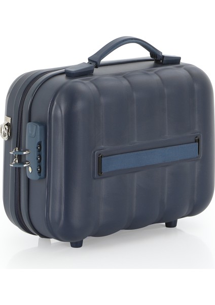 Polipropilen 3'lü Valiz Seti Büyük & Orta & Makyaj V305