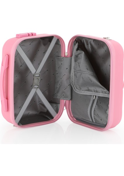 Polipropilen 3'lü Valiz Seti Orta & Kabin & Makyaj V376