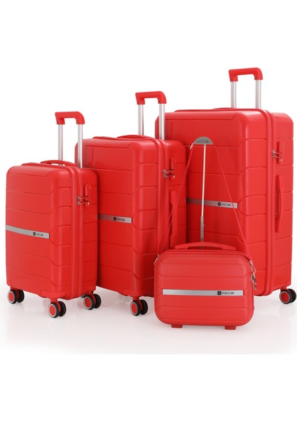 Polipropilen 4'lü Valiz Seti V366