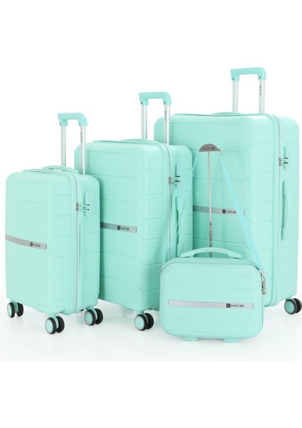 Polipropilen 4'lü Valiz Seti V366