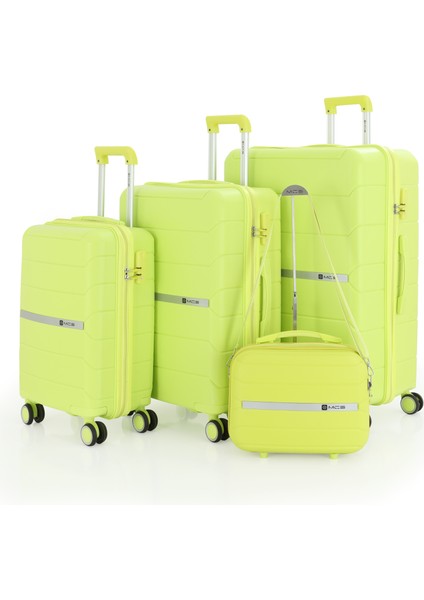 Polipropilen 4'lü Valiz Seti V366