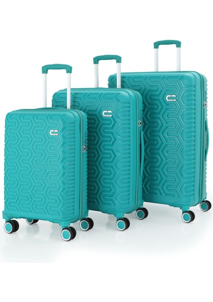 Üçlü Polipropilen Valiz Seti V377