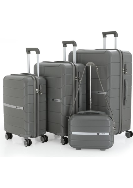 Polipropilen 4'lü Valiz Seti V366