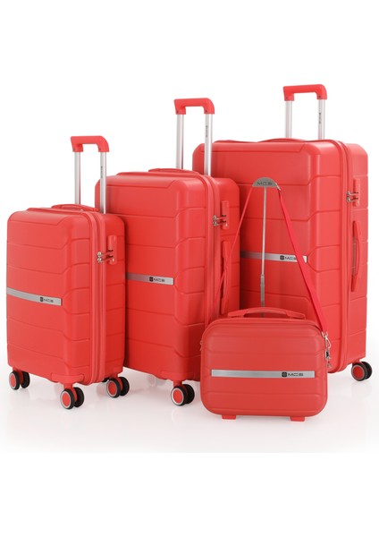 Polipropilen 4'lü Valiz Seti V366